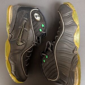Nike Air 1/2 Cent Black and Neon Green Athletic Shoes